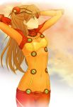  evangelion:_2.0_you_can_(not)_advance hijiri_ruka mound_of_venus navel neon_genesis_evangelion plugsuit rebuild_of_evangelion see-through shikinami_asuka_langley souryuu_asuka_langley sunset test_plugsuit 