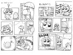  animal_ears bkub chen comic crossover egg english hat hole inaba_tewi kaenbyou_rin left-to-right_manga monochrome parody phineas_and_ferb screen secret_agent super_mario_bros. touhou yakumo_ran yakumo_yukari yoshi 