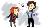  amy_pond blatant_lies bowtie doctor_who eleventh_doctor english lensu the_doctor 