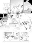  aki_shizuha bath comic futatsuki_hisame highres inubashiri_momiji kaenbyou_rin komeiji_satori mizuhashi_parsee monochrome soutsuki_hisame touhou translated translation_request 