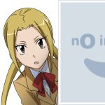  blonde_hair hagimura_suzu midget mugen_ouka peeking_out pixiv school_uniform seitokai_yakuindomo twintails 