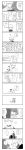  comic doujima_nanako doujima_ryoutarou highres kida_yu monochrome narukami_yuu panda persona persona_4 ribbon seta_souji translation_request 