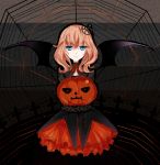  child crown female halloween jack-o'-lantern pumpkin solo umineko_no_naku_koro_ni ushiromiya_maria wings 