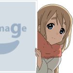  a_master_is_out blue_eyes k-on! kotobuki_tsumugi long_hair mugen_ouka peeking_out pixiv pixiv_manga_sample scarf smile solo 