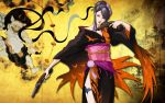  gun japanese_clothes kimono nouhime_(sengoku_basara) sengoku_basara 