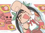 1girl backpack bakemonogatari black_hair crab hachikuji_mayoi school_uniform snail tagme twintails