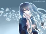  crying hatsune_miku scarf vocaloid when_the_first_love_ends_(vocaloid) 