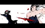  blood dogs:_bullets_&amp;_carnage dogs_(manga) fuyumine_magato fuyumine_naoto katana miwa_shirow vector 