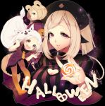  candy halloween lollipop momoshiki momoshiki_tsubaki multiple_girls original 