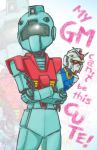  can&#039;t_be_this_cute drawfag gm_(mobile_suit) gundam mecha ore_no_imouto_ga_konna_ni_kawaii_wake_ga_nai parody rx-78-2 