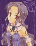  character_request choker corset forehead long_hair lowres red_eyes source_request suzura tsuzura 