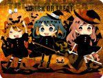  halloween hatsune_miku jack-o&#039;-lantern jack-o'-lantern kagamine_rin komine megurine_luka pumpkin vocaloid 