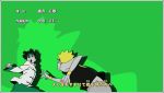  battle black_eyes black_hair blonde_hair epic fight gif head_band jinchuuriki naruto rock_lee short_hair shorts spiky_hair tank_top thick_eyebrows uzumaki_naruto 