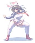   animal_ears rabbit_ears fax_ogawa large_breasts plump tewi_inaba thick_thighs thigh-highs touhou white_thighhighs  