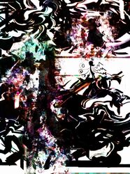  abstract f7(eiki) houjuu_nue tagme touhou 