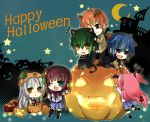  animal_ears cat_ears chibi dog_ears halloween hinata_(angel_beats!) jack-o&#039;-lantern jack-o'-lantern naoi_ayato otonashi_(angel_beats!) pumpkin school_uniform tachibana_kanade vampire yasume yui_(angel_beats!) yuri_(angel_beats!) 