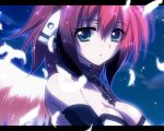  chain collar feathers ichiyou_moka ikaros pink_hair sora_no_otoshimono wings 