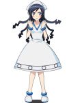  black_eyes black_hair bracelet cosplay dress ikamusume ikamusume_(cosplay) jewelry long_hair ore_no_imouto_ga_konna_ni_kawaii_wake_ga_nai season_connection shinryaku!_ikamusume solo tame_meshi tentacle_hair 