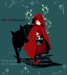  basket big_bad_wolf_(grimm) cape grimm's_fairy_tales hood little_red_riding_hood little_red_riding_hood_(grimm) wolf 