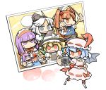  alice_margatroid alice_margatroid_(cosplay) angry balloon bat_wings blue_eyes blue_hair camera chibi cosplay flandre_scarlet grin hat hong_meiling hounori izayoi_sakuya kirisame_marisa kirisame_marisa_(cosplay) konpaku_youmu konpaku_youmu_(cosplay) konpaku_youmu_(ghost) long_hair multiple_girls myon onozuka_komachi onozuka_komachi_(cosplay) open_mouth patchouli_knowledge photo photo_(object) purple_eyes purple_hair red_eyes red_hair redhead remilia_scarlet shanghai shanghai_doll sharp_teeth short_hair smile touhou violet_eyes white_hair wings 