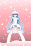  dress from_below ikamusume kondou_mu perspective shinryaku!_ikamusume snow solo tanabe_kyou 