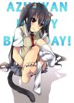  animal_ears barefoot cat_ears cat_tail feet footwear foreshortening gouda_nagi happy_birthday k-on! long_hair nakano_azusa pov_feet school_uniform skirt sock_dangle socks soles solo sweater_vest tail toes twintails very_long_hair white_legwear white_socks 