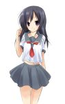  black_hair blue_eyes long_hair momijiko ore_no_imouto_ga_konna_ni_kawaii_wake_ga_nai school_uniform serafuku 