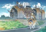  bull fantasy izumi_luna_(akitsu_taira) machine original ox pantyhose riding tiger 