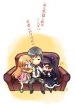  b.c.n.y bcny chibi couch doughnut food gokou_ruri gothic_lolita kousaka_kirino kousaka_kyousuke lolita_fashion ore_no_imouto_ga_konna_ni_kawaii_wake_ga_nai pantyhose 