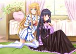  cosplay dress gokou_ruri gothic_lolita highres kousaka_kirino lolita_fashion lyrical_nanoha mahou_shoujo_lyrical_nanoha mahou_shoujo_lyrical_nanoha_strikers md5_mismatch ore_no_imouto_ga_konna_ni_kawaii_wake_ga_nai pixiv_manga_sample swordsouls takamachi_nanoha takamachi_nanoha_(cosplay) thigh-highs thighhighs 