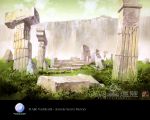  exif_thumbnail_surprise haibane_renmei nature ruins wallpaper 