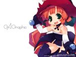  elbow_gloves gagraphic gloves hat long_hair open_mouth twintails wallpaper witch zankuro 