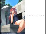  gagraphic jiji one-piece_swimsuit school_swimsuit swimsuit twintails wallpaper 