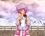  aoyagi_ritsuka loveless snow snowman winter 