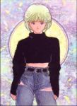  amano_ai ripped_jeans short_hair turtleneck video_girl_ai 