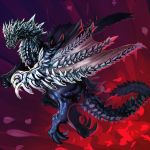  dragon highres kansou_samehada kei_t_sr original solo tail wings 