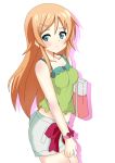  bag blue_eyes casual kousaka_kirino long_hair orange_hair ore_no_imouto_ga_konna_ni_kawaii_wake_ga_nai shorts thump!! 