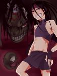  bad_id black_hair envy_(fma) extra_arms eyeball fullmetal_alchemist grin homunculus long_hair monster multiple_arms multiple_persona red_eyes smile spoilers teeth yomimatigai 