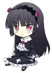  :&lt; chibi gokou_ruri gothic_lolita lolita_fashion mole ore_no_imouto_ga_konna_ni_kawaii_wake_ga_nai serizawa_katsumi solo 