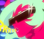  green_hair panty_&amp;_stocking_with_garterbelt scanty scanty_(psg) sunglasses 