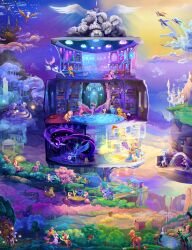  absolutely_everyone absurdres alligator angel_bunny animal animal_focus annotation_request apple_bloom applejack baby bench big_macintosh bird blaze_(my_little_pony) blossomforth bonbon_(my_little_pony) book caramel_(my_little_pony) castle cat character_request clothed_animal cloud_kicker cloudchaser clouds colorful commentary crocodilian cutie_mark daisy_(my_little_pony) derpy_hooves doctor_whooves dog dragon english_commentary everyone fancypants fleetfoot_(my_little_pony) fleur_de_lis_(my_little_pony) flitter flurry_heart fluttershy flying foal food gabby_(my_little_pony) gilda_(my_little_pony) glowing greta_(my_little_pony) griffin gummy_(my_little_pony) highres horse in-universe_location lauren_faust_(pony) lemon_hearts lily_(my_little_pony) lyra_heartstrings minuette_(my_little_pony) moondancer muffin my_little_pony my_little_pony:_friendship_is_magic no_humans octavia_melody opalescence_(my_little_pony) owl owlowiscious painterly pegasus pet philomena_(my_little_pony) phoenix pinkie_pie pony_(animal) princess_cadance princess_celestia princess_luna queen_chrysalis rabbit rainbow_dash rarity_(my_little_pony) roseluck scenery scootaloo shining_armor sitting sky soarin spike_(my_little_pony) spitfire_(my_little_pony) star_(sky) starlight_glimmer starry_sky statue sunburst_(my_little_pony) sweetie_belle table tank_(my_little_pony) tantabus timberwolf_(my_little_pony) tortoise tree trixie_lulamoon turtle twilight_sparkle twinkleshine unicorn vinyl_scratch viwrastupr winged_unicorn wings winona_(my_little_pony) wonderbolts_uniform zebra zecora 