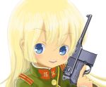  gun handgun imperial_japanese_army mauser_c96 military military_uniform pistol uniform weapon 