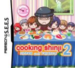  arisato_minato beanie blue_hair bow brown_hair cake chibi cooking_mama english everyone female_protagonist_(persona_3) food hair_over_one_eye hat iori_junpei kirijou_mitsuru long_hair official_style parody persona persona_3 persona_3_portable ribbon sanada_akihiko short_hair smile table takeba_yukari tartarus yamagishi_fuuka yuuhiko 