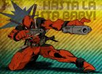  deadpool dual_wielding english gun handgun katana katoh katou_(hyaena) knife male marvel marvel_vs_capcom_3 solo sword weapon 