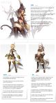  archer blonde_hair blue_eyes bow brown_hair curly_hair fur gloves hairband hat highres hunter hunter_(ro2) long_hair myung-jin_lee official_art ragnarok_online_2 ragnarok_online_2:_legend_of_the_second ranger ranger_(ro2) short_hair thigh-highs thighhighs white_hair 