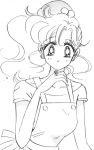  apron bishoujo_senshi_sailor_moon kino_makoto manga ponytail ring takeuchi_naoko 