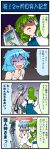  artist_self-insert bdsm bondage caught color comic commentary femdom fourth_wall highres hinanawi_tenshi kochiya_sanae konpaku_youmu mizuki_hitoshi mizukihitoshi peeking_out tatara_kogasa torture touhou translated translation_request whip wooden_horse 