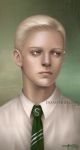  blonde_hair disanthus draco_malfoy harry_potter male necktie 