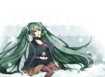  hatsune_miku snowflake twintails very_long_hair vocaloid 