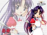  haruka haruka_(sister_princess) holding holding_spoon maid sister_princess solo spoon wallpaper zoom_layer 
